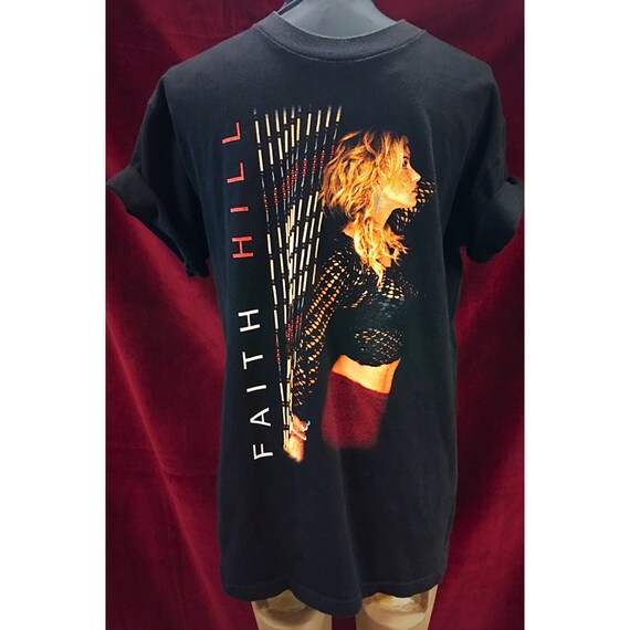 Authentic 1990's Faith Hill Tour Tshirt