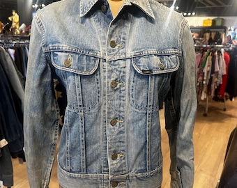 Vintage 60's 70's LEE 101-J Sanforized Denim Jacket - Etsy