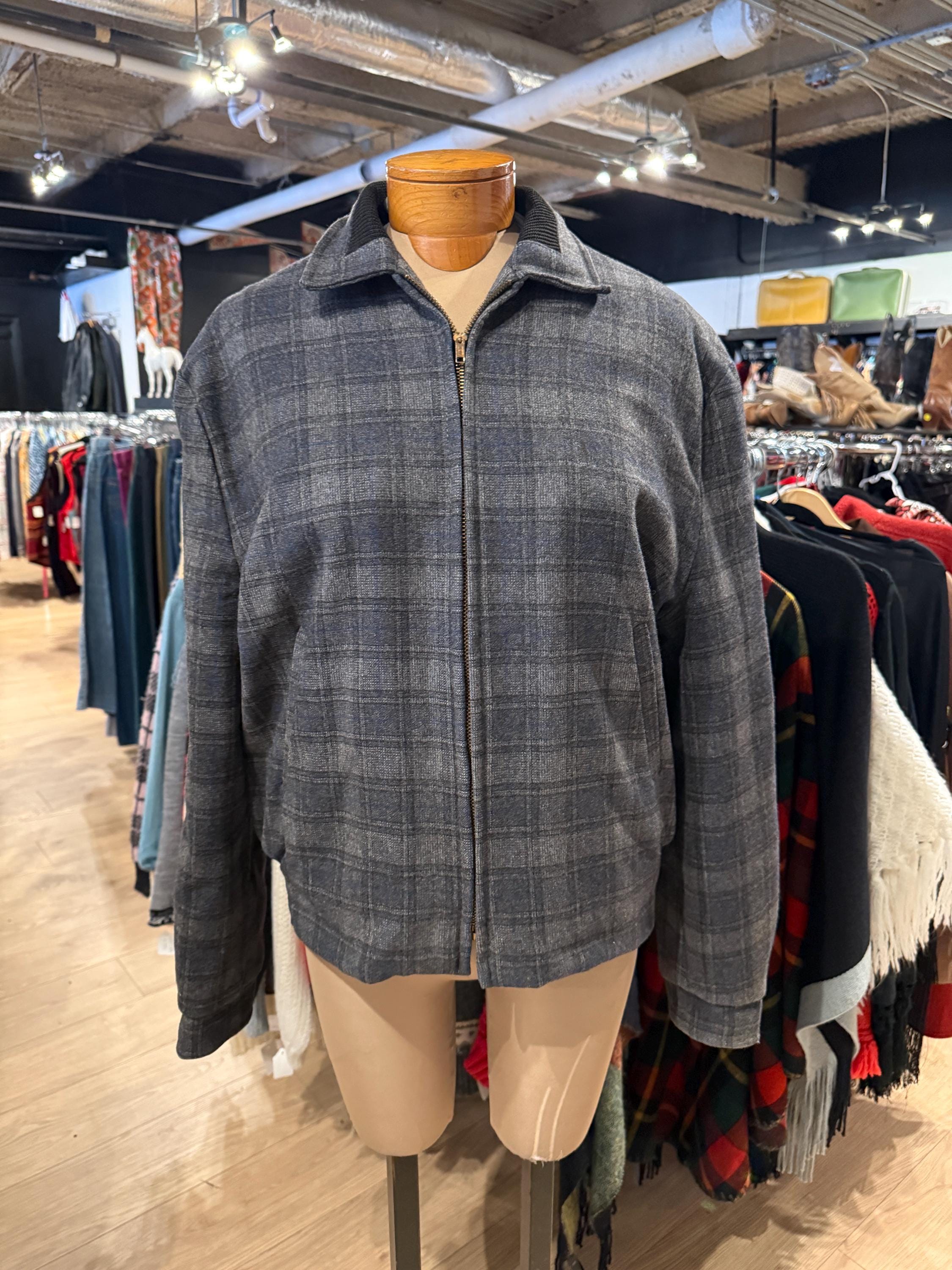 1950's Zip Jacket - Etsy