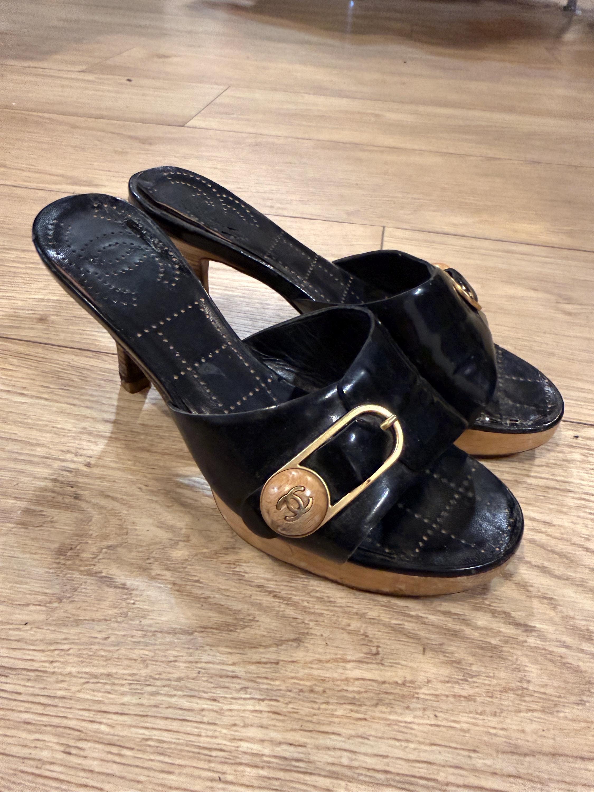 Vintage Chanel Heel - Etsy