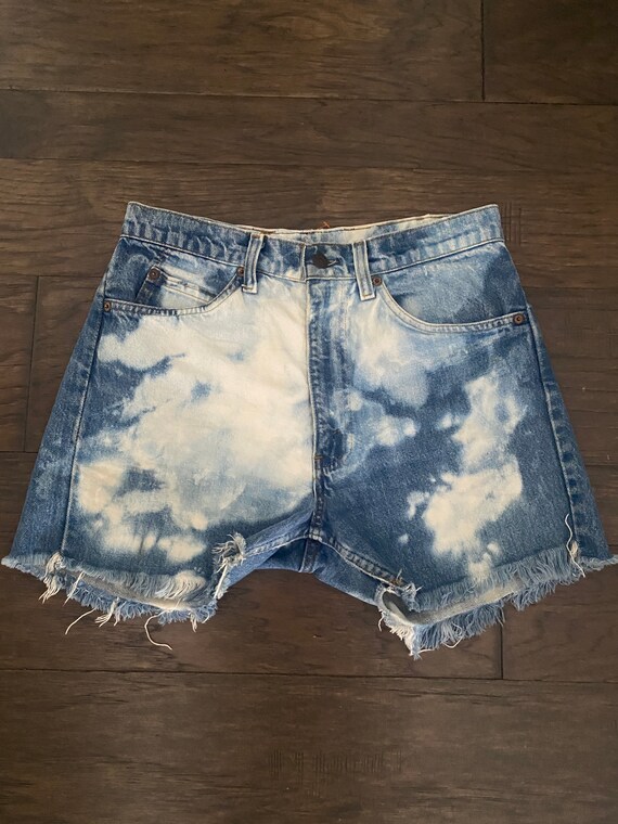 Vintage 70’s Distressed Bleached Out Levis Denim C