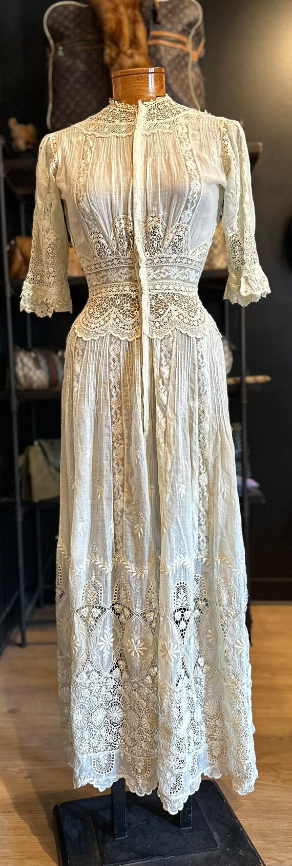 stunning vintage maxi dress - Gem