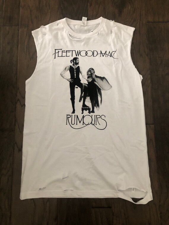Custom Distressed Fleetwood Mac Tshirt