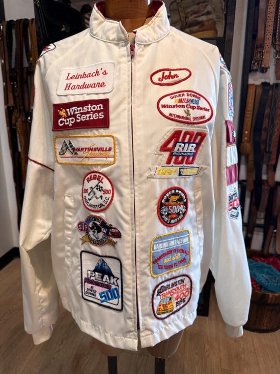 Vintage RJR NASCAR Winston Cup Series Racing Jacket