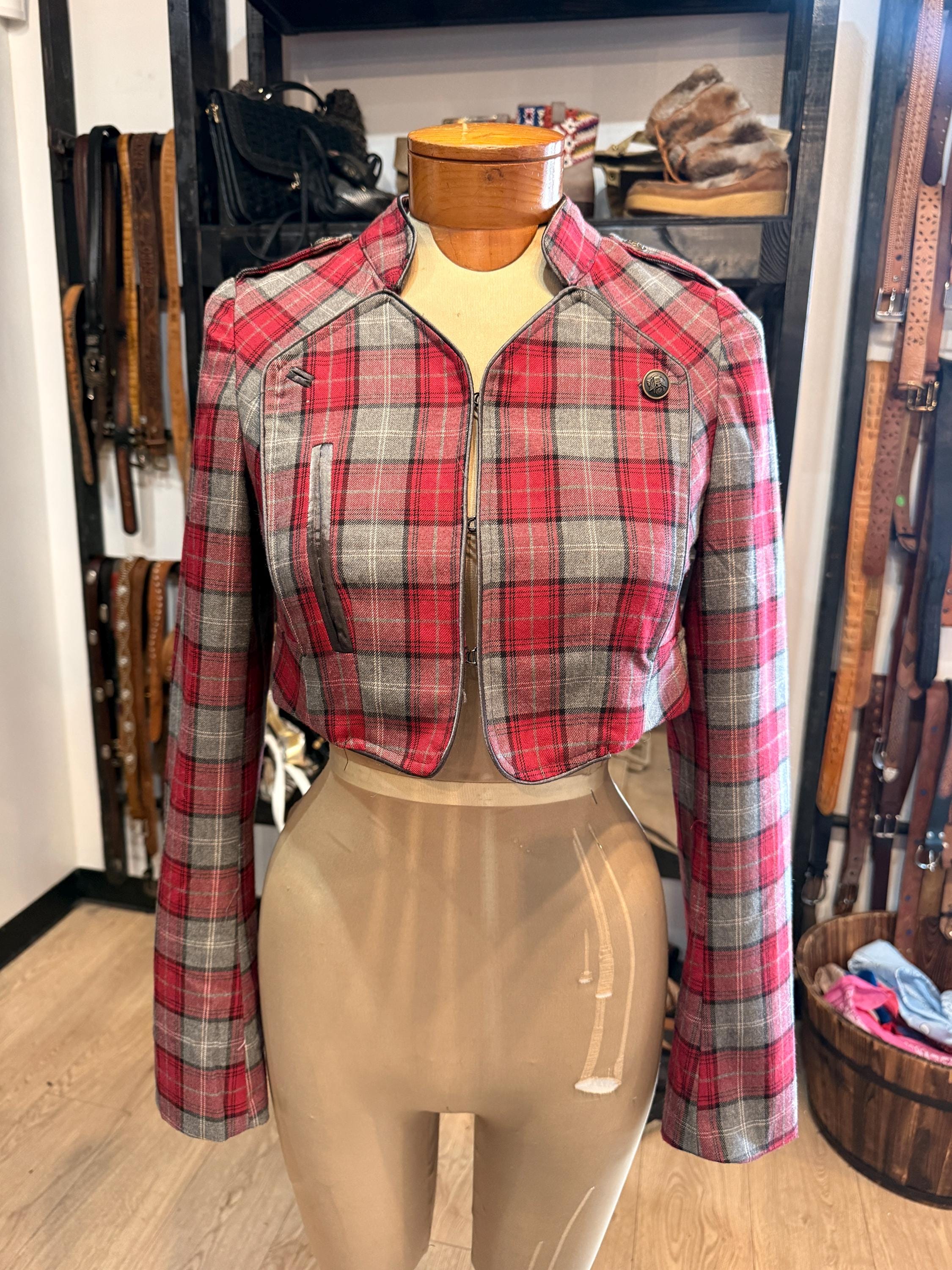Vivienne Westwood Tartan Jacket - Etsy