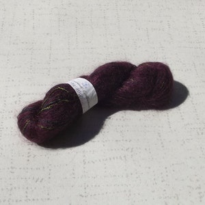 Knit One Crochet Too Mélange Yarn, Purple MOHAIR Yarn, Destash yarn image 2