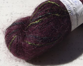 Knit One Crochet Too Mélange Yarn, Purple MOHAIR Yarn, Destash yarn