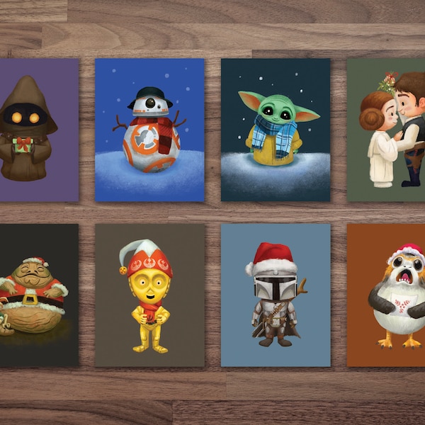Christmas Card Set - Etsy