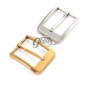 30mm , 1/8” Heel Bar Belt Buckle | Minimal Buckle | Replacement Men-Women Buckle