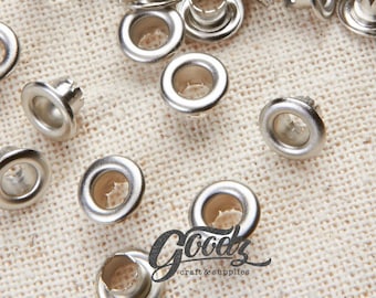 x600Pieces 4mm Hold Round Metal Grommet |  Small hold round grommet - MORE COLOR