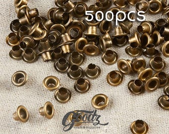 25mm Black cotton twill EYELET tape 6mm Antique Gold//Brass sold by the yard