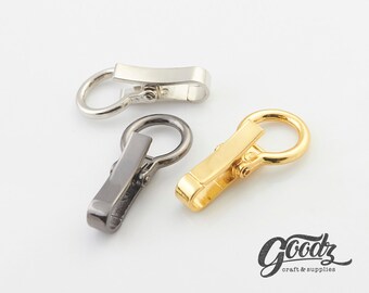 Realeather Swing Bag Clasp Antique Brass Small Leathercraft Hardware 1306-01