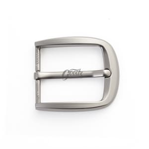 40mm , 1.57&quot; Matte Gunmetal Heel Bar Buckle  Buckle | Replacement Buckle | Men&#39;s Belt Buckle