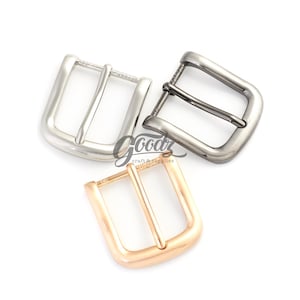 30mm,1/8” Heel Bar Belt Buckle | Classic Pin Buckle Replacement