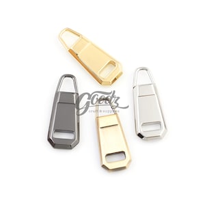 Modern Zipper Puller: Bag, Jacket Replacement Slider (4 Pieces)
