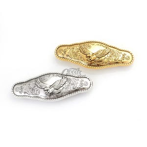 x2Pcs Conchos de parafuso de águia | Concho de carteira | Concho de bolsa | Concho de motociclista | Conchos de estilo nativo | Conchos de artesanato em couro