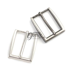 1/8”,30 mm  Minimalist Heel Bar Belt Buckle | Replacement Pin Buckle  | Single Prong Buckle
