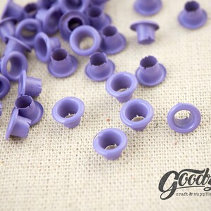 500PCS / 10 Color Grommet Eyelet Box set , Hole round Eyelets 4mm inner diameter image 7