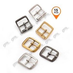 Small Buckle 1.5cm - 15mm | Roller - Rectangle Tiny Buckle | Pet Collar & Bracelet Fasteners | DIY Bag Buckle