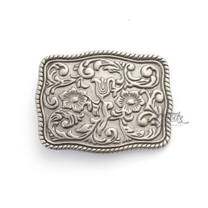 1.57”,40mm Vintage Western Rodeo Buckle | Cowboy - Cowgirl Style Repair Belt Buckle | Replacement Belt Buckle