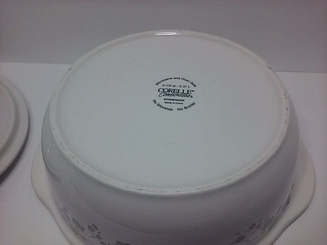 Corning Ware Corelle Coordinates 2.5 Quart Stoneware Casserole Etsy