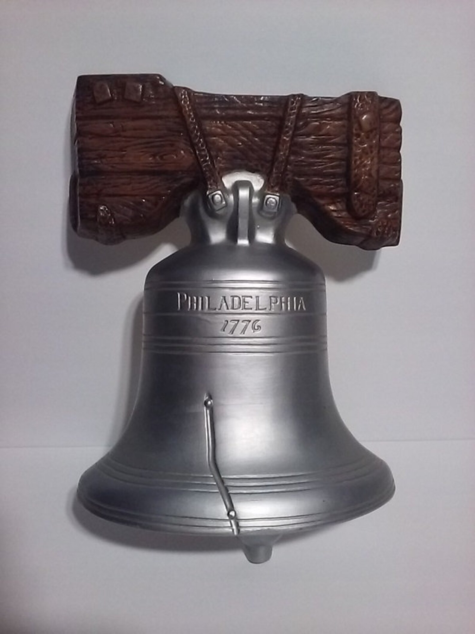 Vtg Ceramic Liberty Bell 12 Wall Hang 3D Plaque Sign Art Etsy