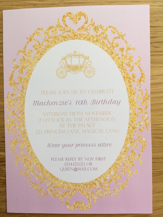 Free Free 343 Princess Carriage Invitation Template SVG PNG EPS DXF File