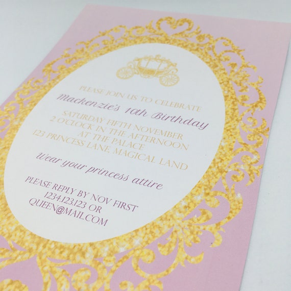 Free Free 230 Princess Carriage Invitation Template SVG PNG EPS DXF File