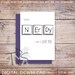 Printable Anniversary Card Greetings Card Periodic Table Geek Geeky ...