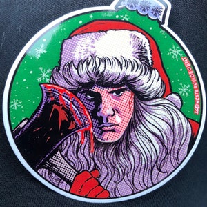 Holiday Horror Sticker: Silent Night