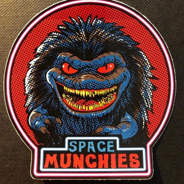 Horror Legends Stickers: Space Munchies