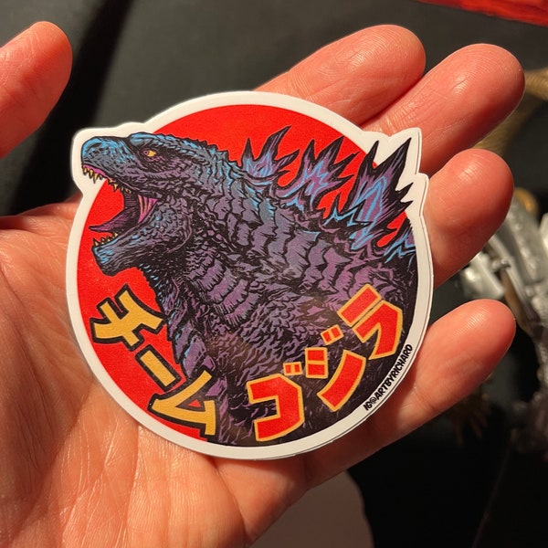 Team ゴジラ STICKER