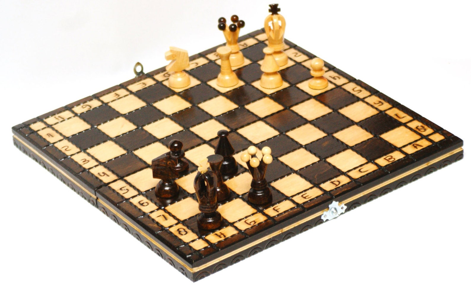 Wooden Chess Set Chess Board and Pieces Wood Chess Board and Etsy
