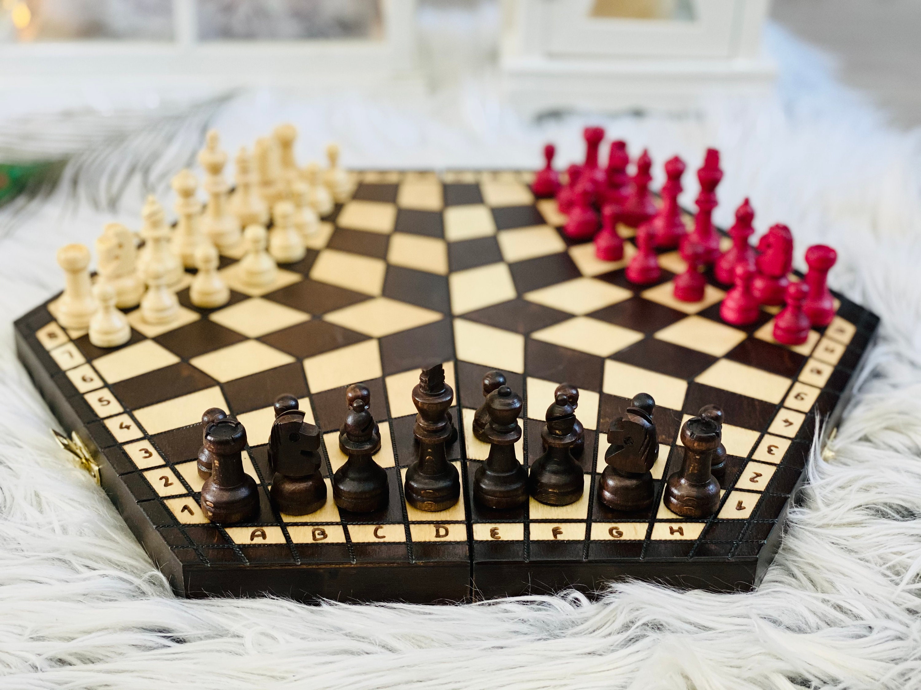 Cb games Wooden Chess Set Golden