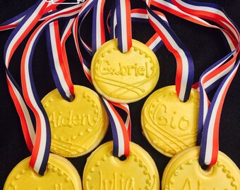 Gold Medal Cookies, Olympics Party, Ninja Warrior Birthday Party Favors, Ninja Warrior Cake,