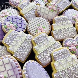 Wedding favors, wedding cookies, dinner rehearsal favors, Anniversary Party, Silver Anniversary, Gold Anniversary, Anniversary party favors