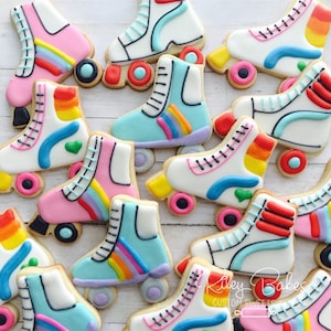 Roller Skate Party Favors, Roller Skate Cookies