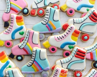 Roller Skate Party Favors, Roller Skate Cookies