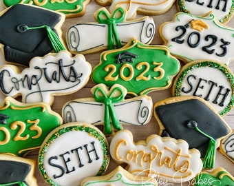 Graduation Party Favors, Graduation Gift, Graduation Party, Graduation Cookies