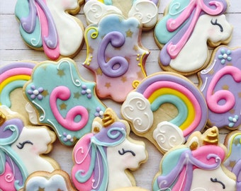 Unicorn Party, Unicorn Cookies