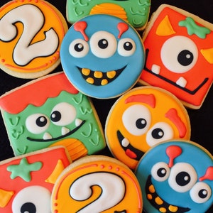 Monster Cookies, Little Monsters Birthday, Monster Bash