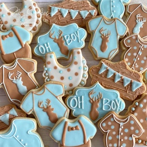 Oh Deer Baby Shower, Oh Deer Baby Shower favors, Oh deer boy baby, Oh deer cookies