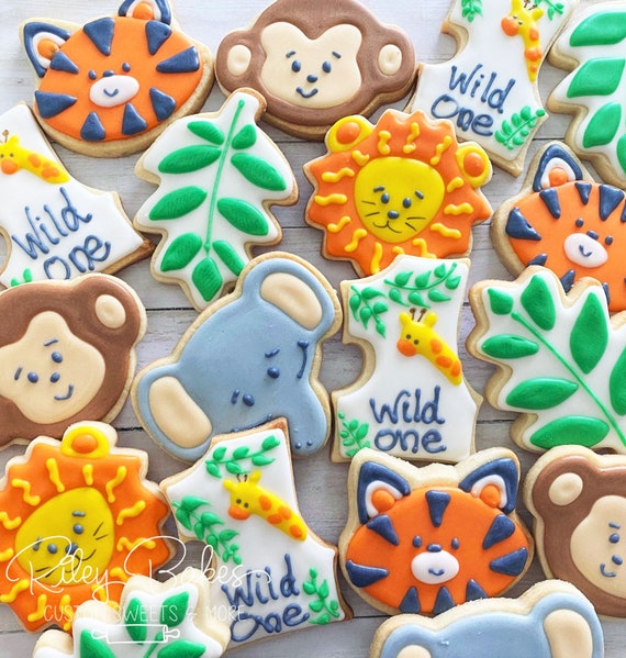 safari cookies party favor