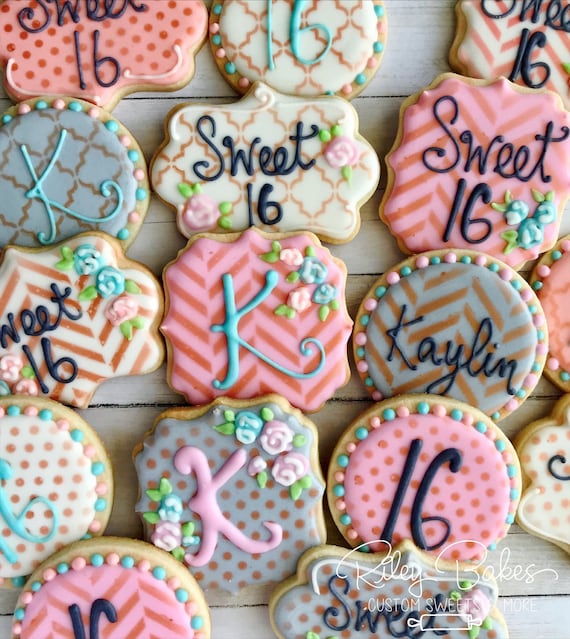👜The Sweetest LV 16th Birthday - So Sweet Cookie Company