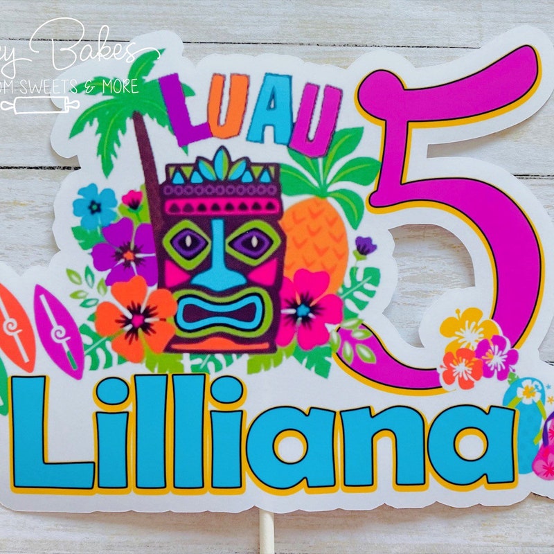 Luau Happy Birthday - Etsy