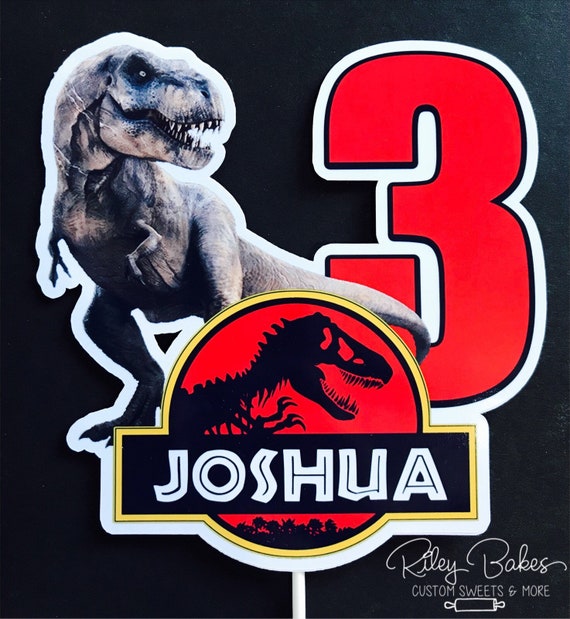 Dinosaur Cake Topper T Rex Cake Topper Custom Cake Topper By Riley Bakes Catch My Party Dinosaur Cake Topper T Rex Cake Topper Custom Cake Topper By Riley Bakes Catch My Party