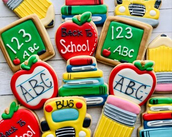 Back To School Cookies, Teacher Appreciation