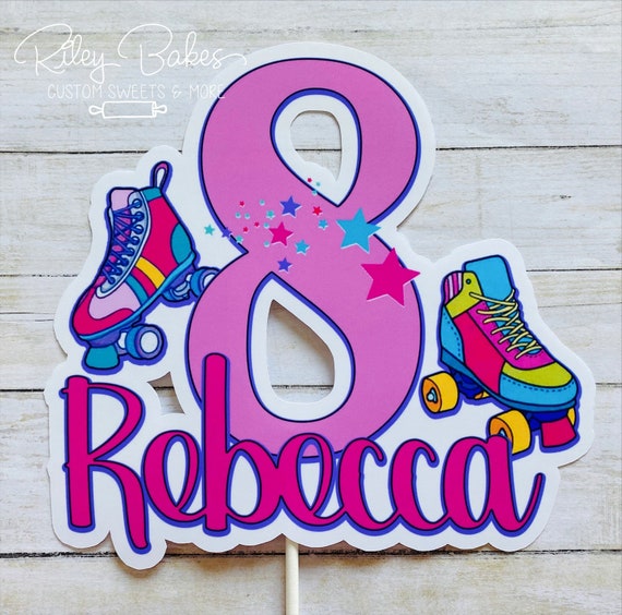 Roller Skate Cake Toppers Australia