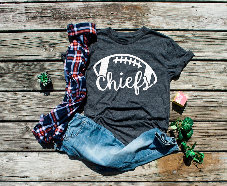 football shirt pdf Chiefs football svg files for Cricut svg file instant download SALE! png dxf eps football mom svg Silhouette