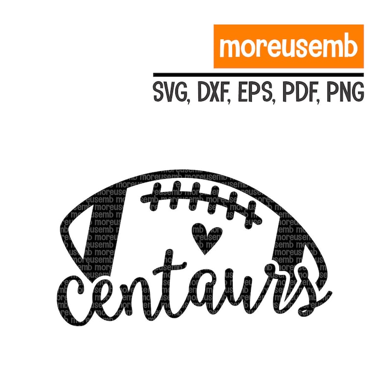 Silhouette dxf football shirt Centaurs football svg files for Cricut eps football mom svg svg file instant download SALE! png pdf